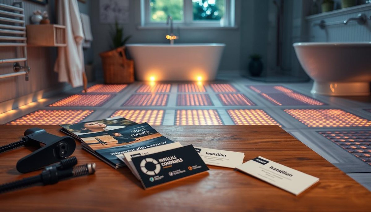 Are heated floors suitable for bathrooms