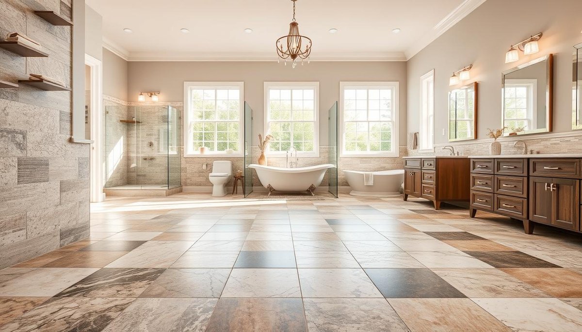 Tile Flooring for Bathroom Grand Ledge MI