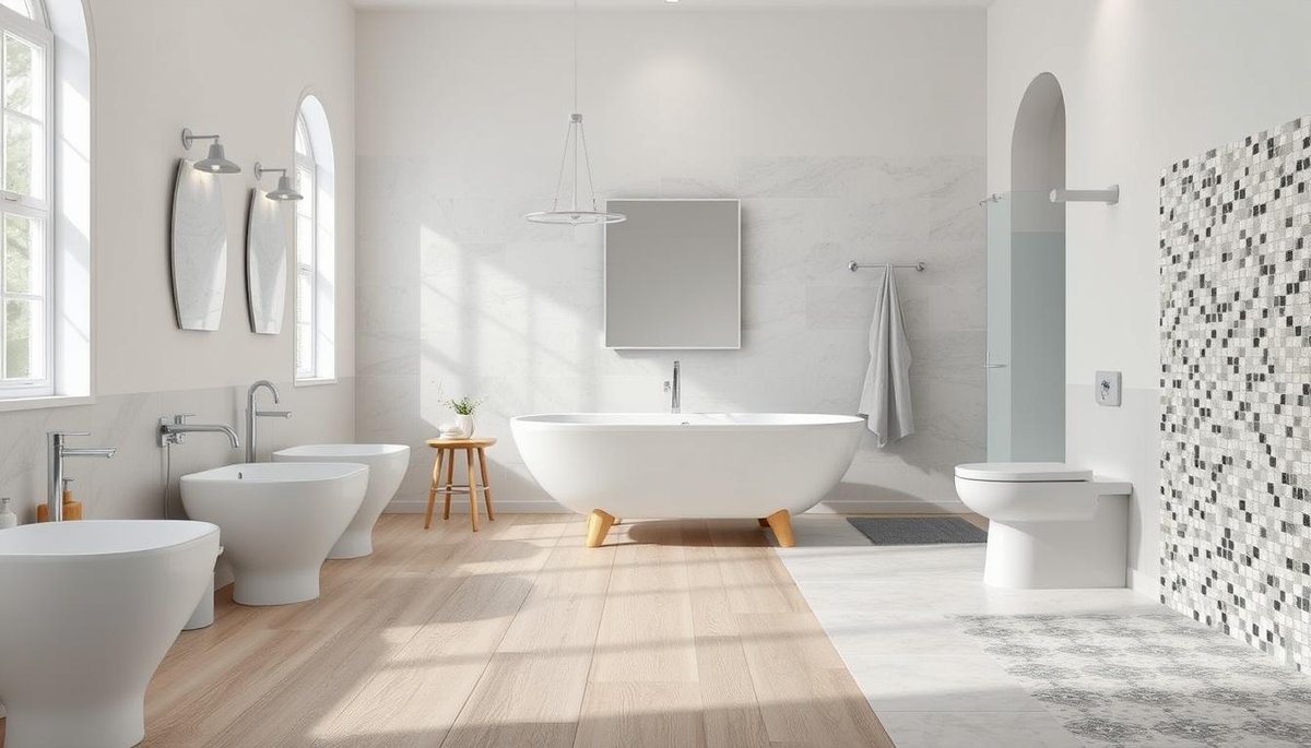 What flooring materials are best for bathrooms