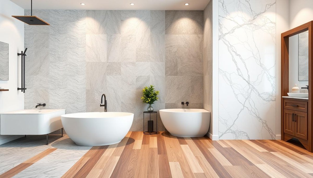 How do I maintain bathroom floors