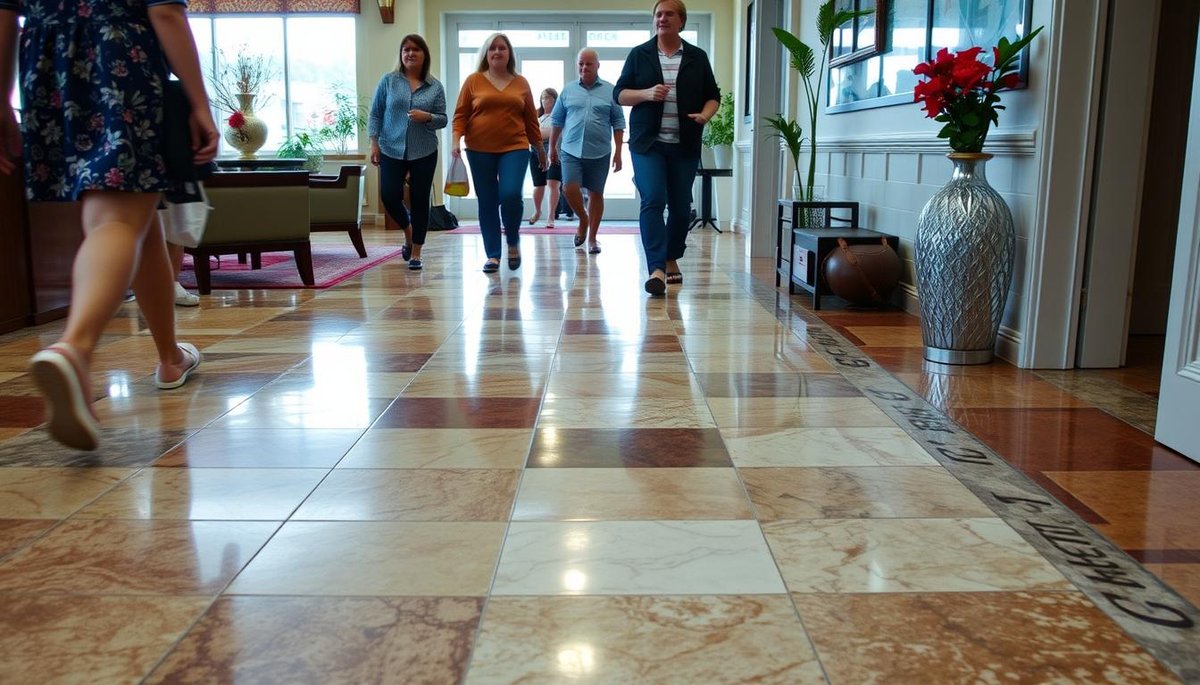 Is ceramic tile suitable for high-traffic areas