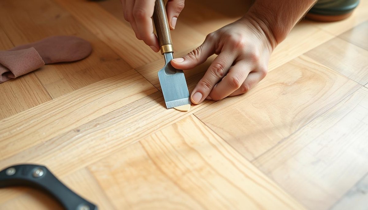 What maintenance and cleaning are required for wood floors