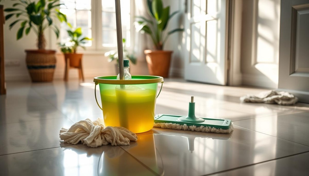 What maintenance and cleaning are required for tile floors