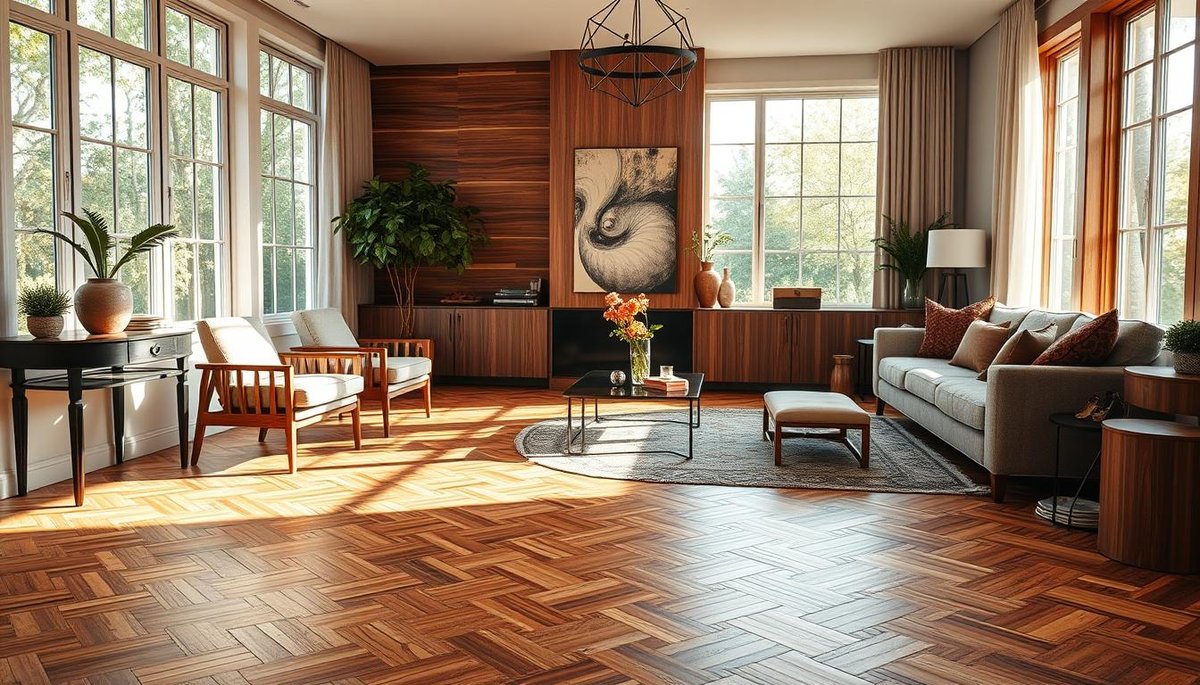 What is parquet flooring