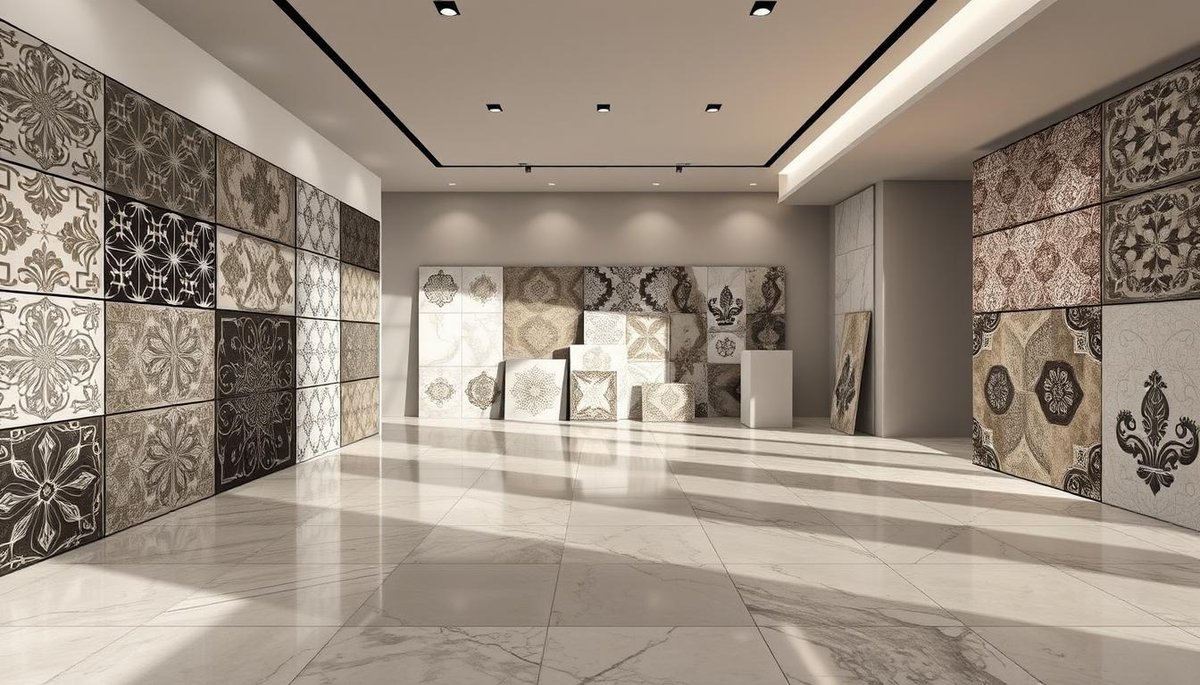 What are the differences between ceramic and porcelain tiles