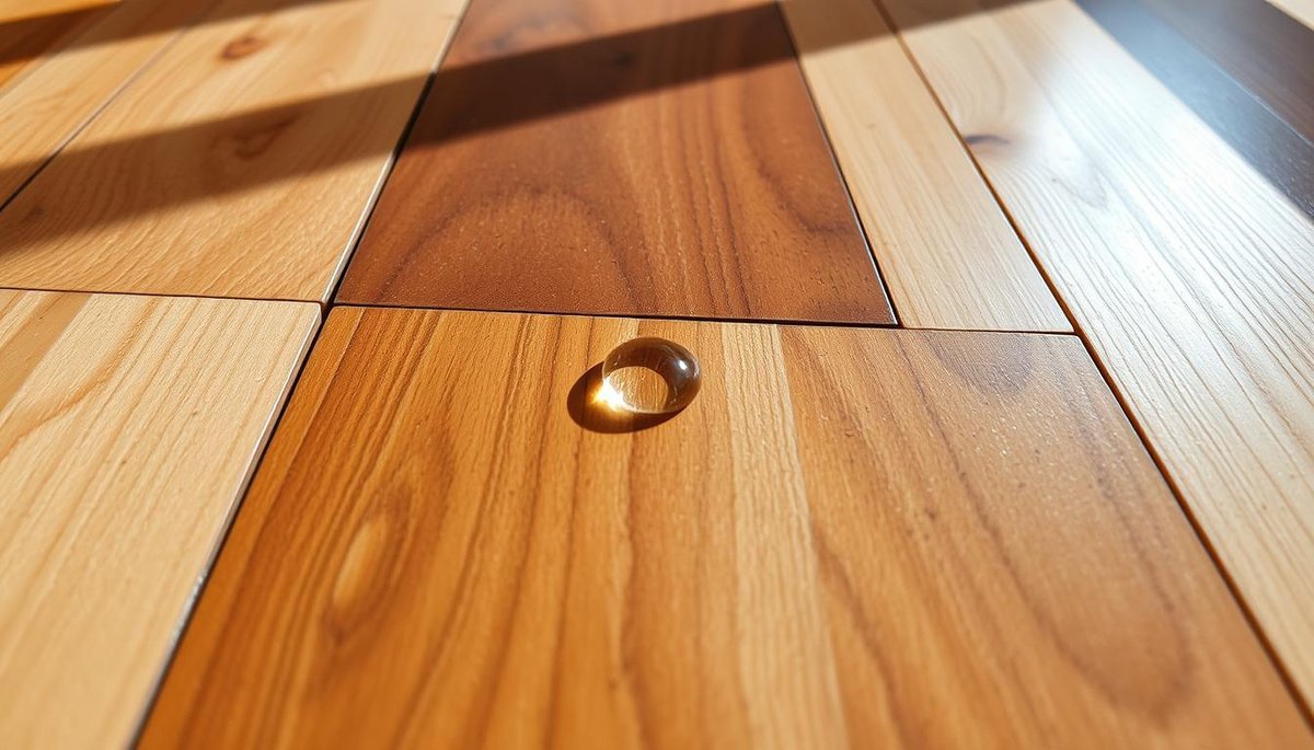 How does moisture affect hardwood flooring