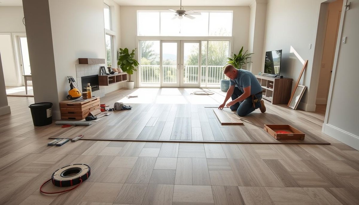 Can LVP flooring be installed over existing floors