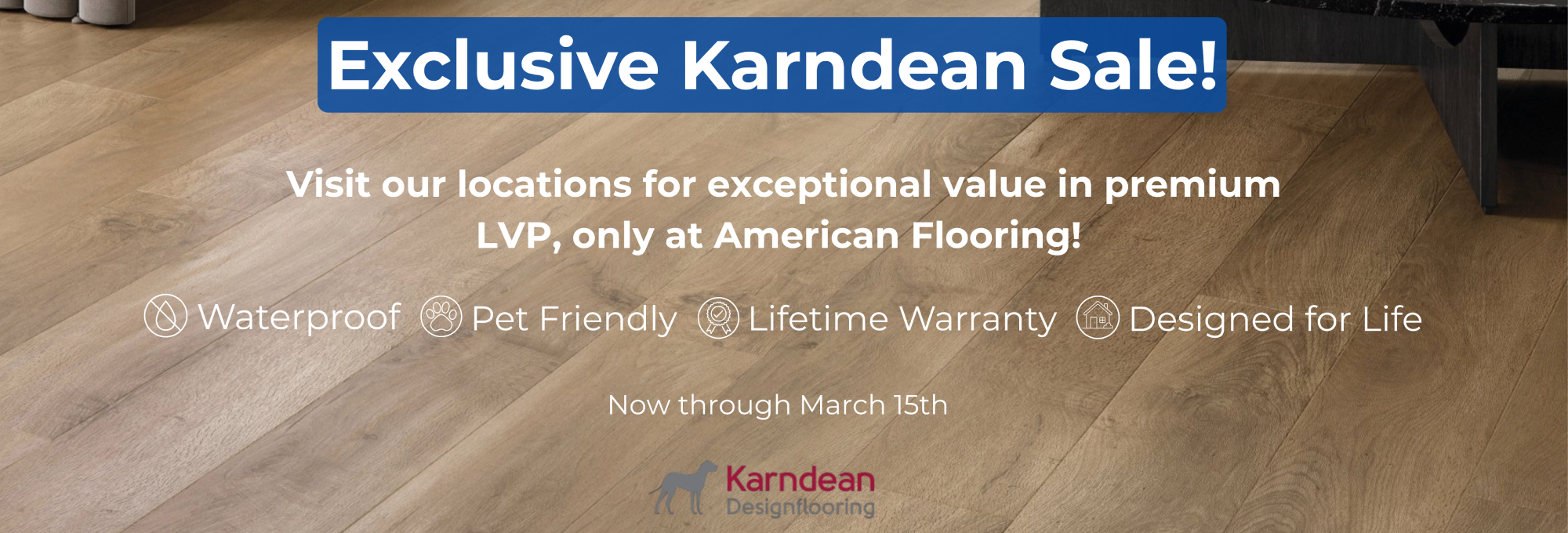 American Flooring Website Banner Karndean Promo - 2000x680