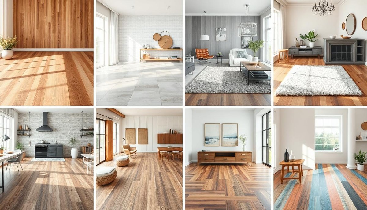 How can I choose flooring that complements my interior design style