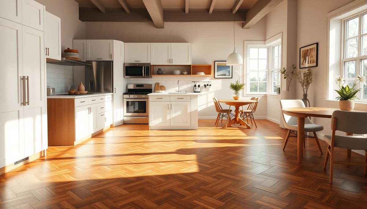 Is parquet flooring suitable for kitchens