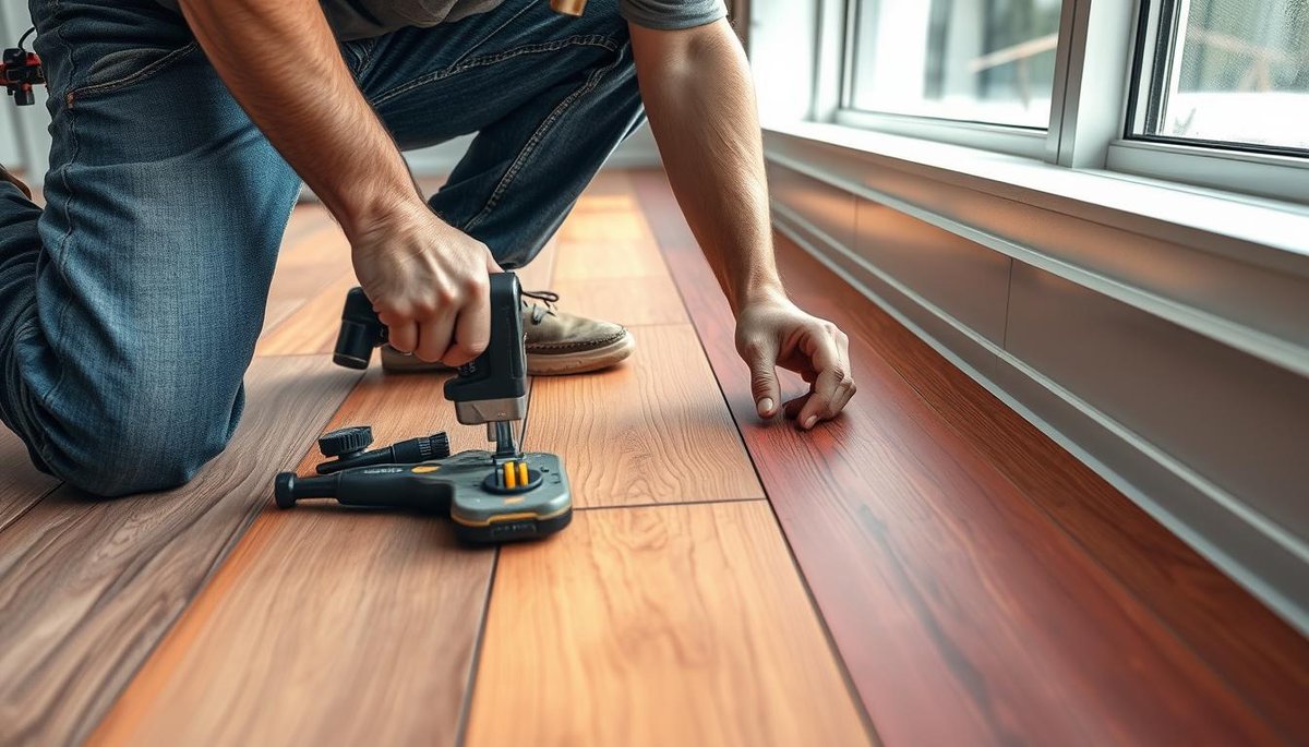 What is vinyl flooring, and what are its main types