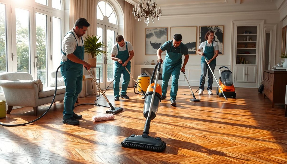 How do I maintain and clean parquet floors